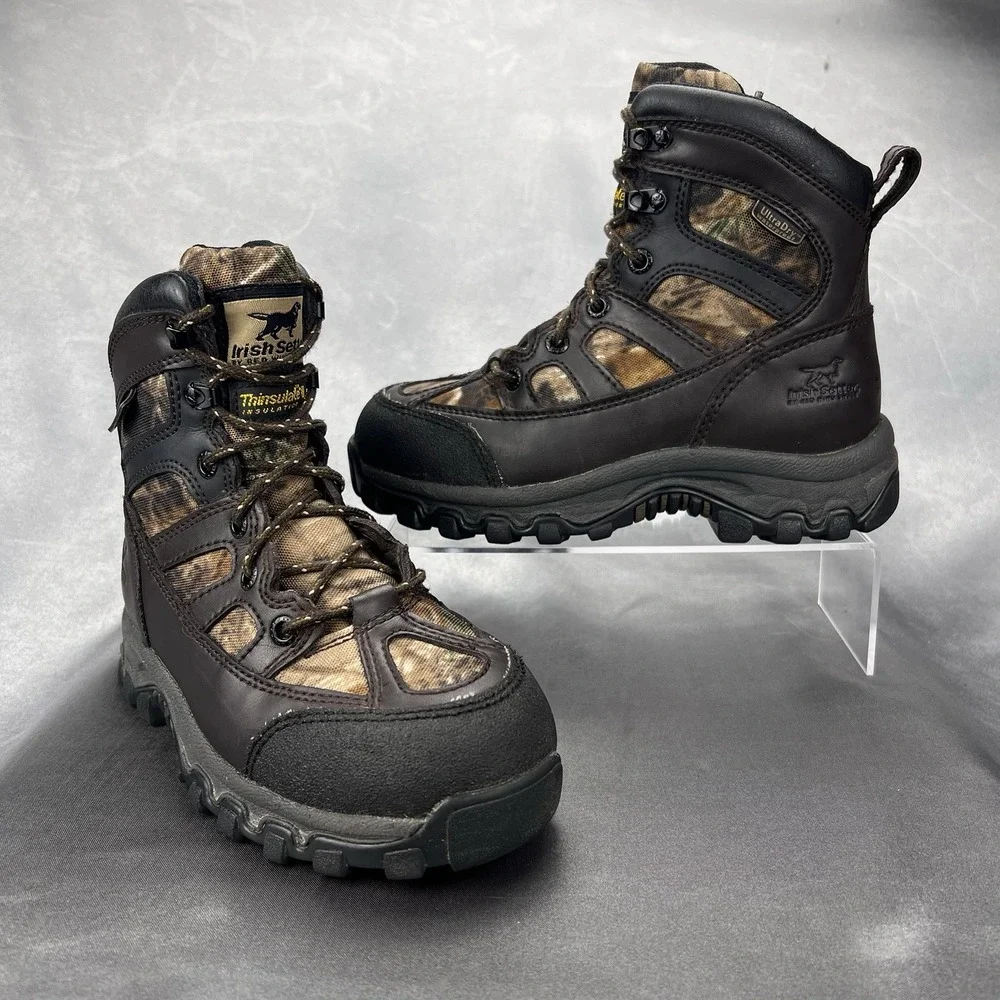 Irish Setter Kit Fox 2804 Youth 1 Realtree Camo Hunting Boots 1000g Insulated